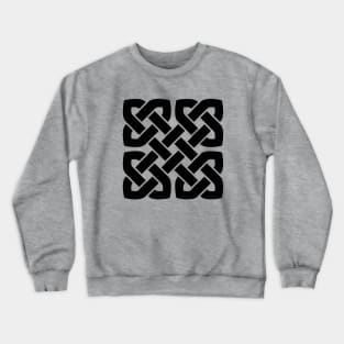 Celtic Interwoven Endless Knot Geometric Pattern 8 Crewneck Sweatshirt
